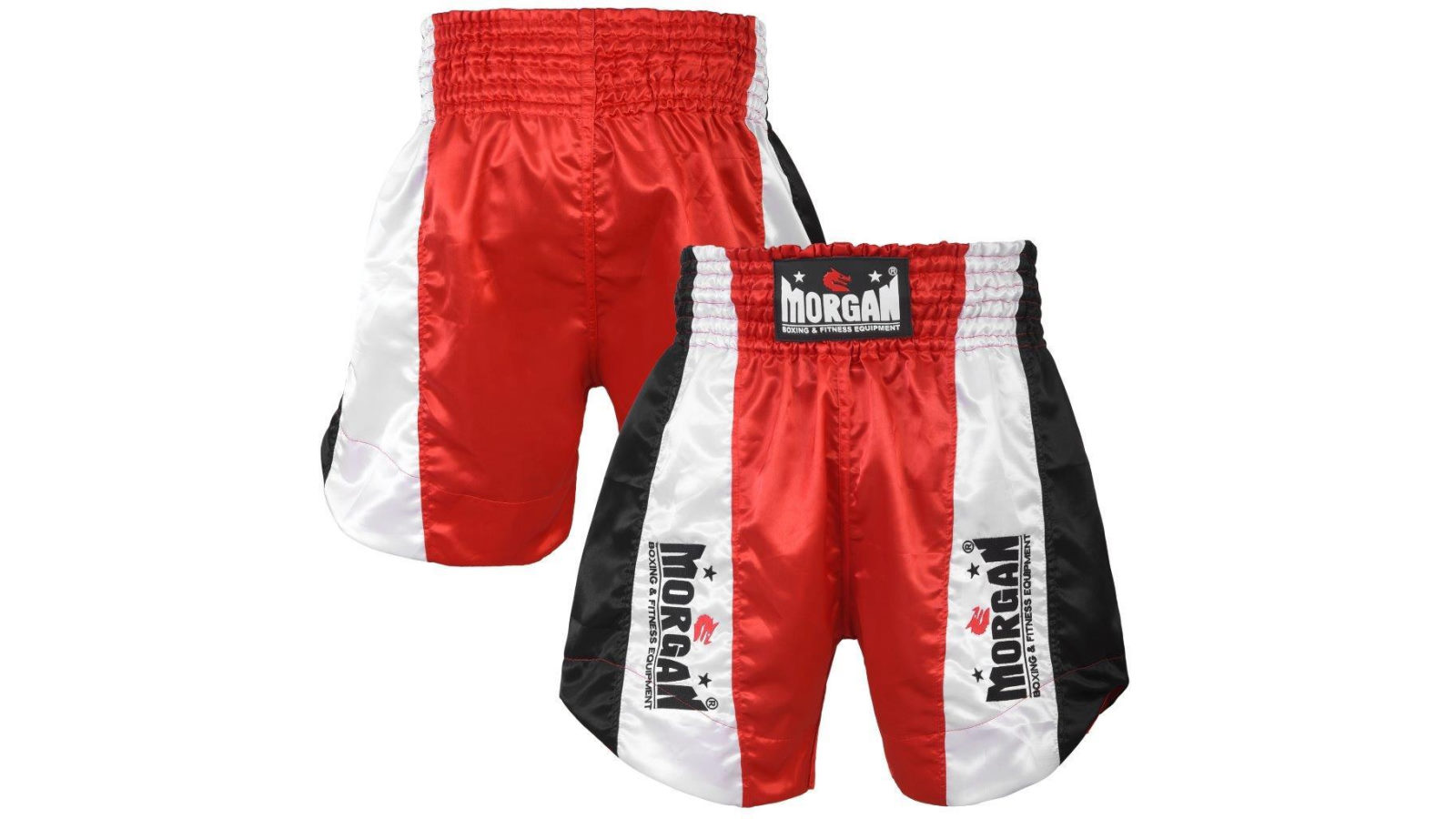 Morgan Sports Red Elite Boxing Shorts - Extra Large