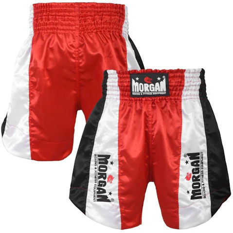 Morgan Sports Red Elite Boxing Shorts - Extra Large