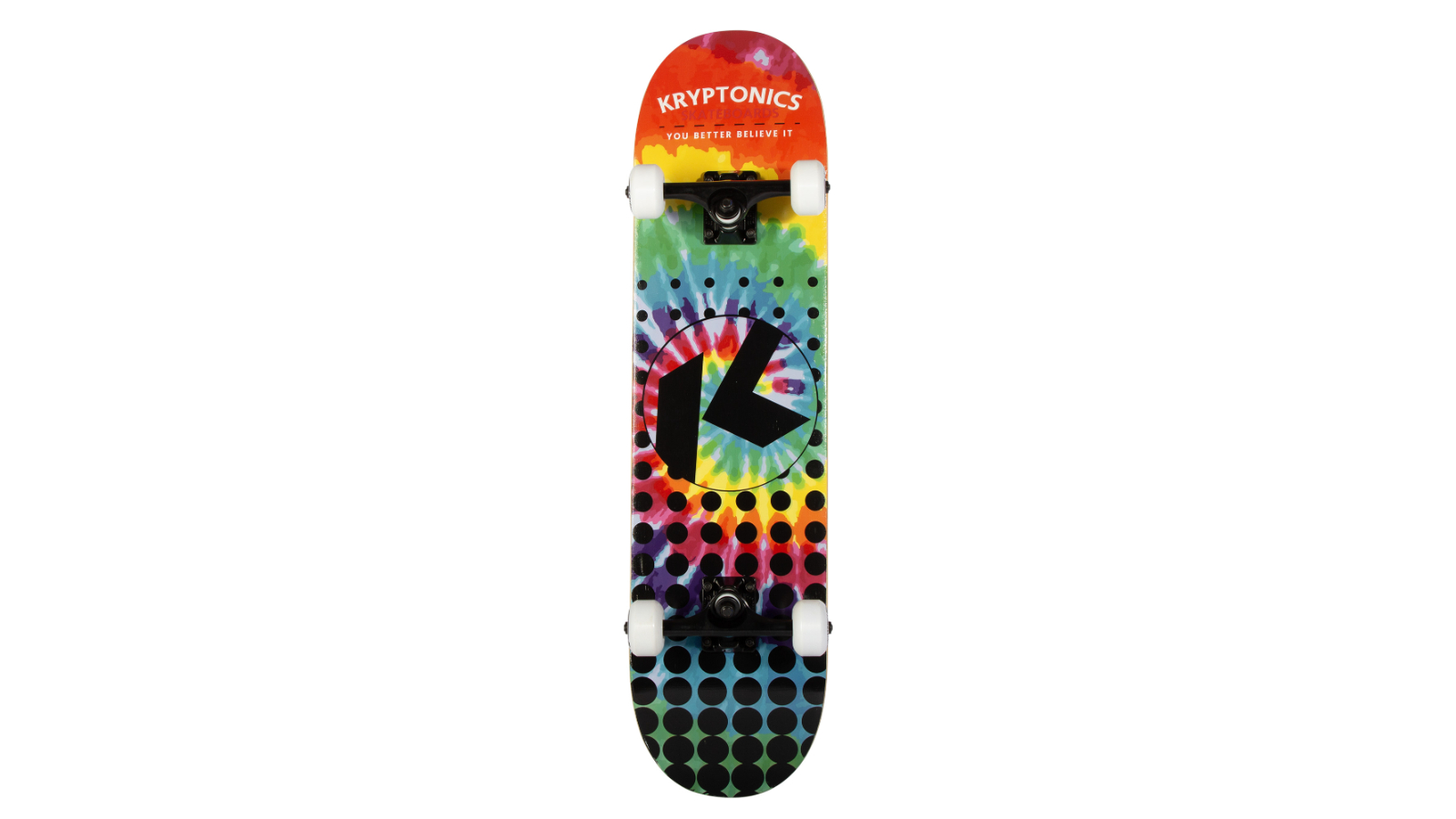 Kryptonics 31inch Star Skateboard Rainbow
