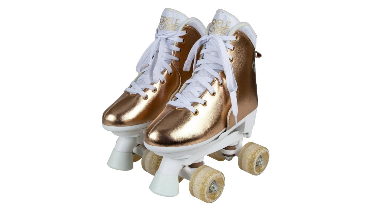 Circle Society Kids Roller Skates - Gold