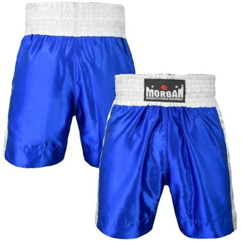 Morgan Sports Blue Morgan Boxing Shorts - Medium
