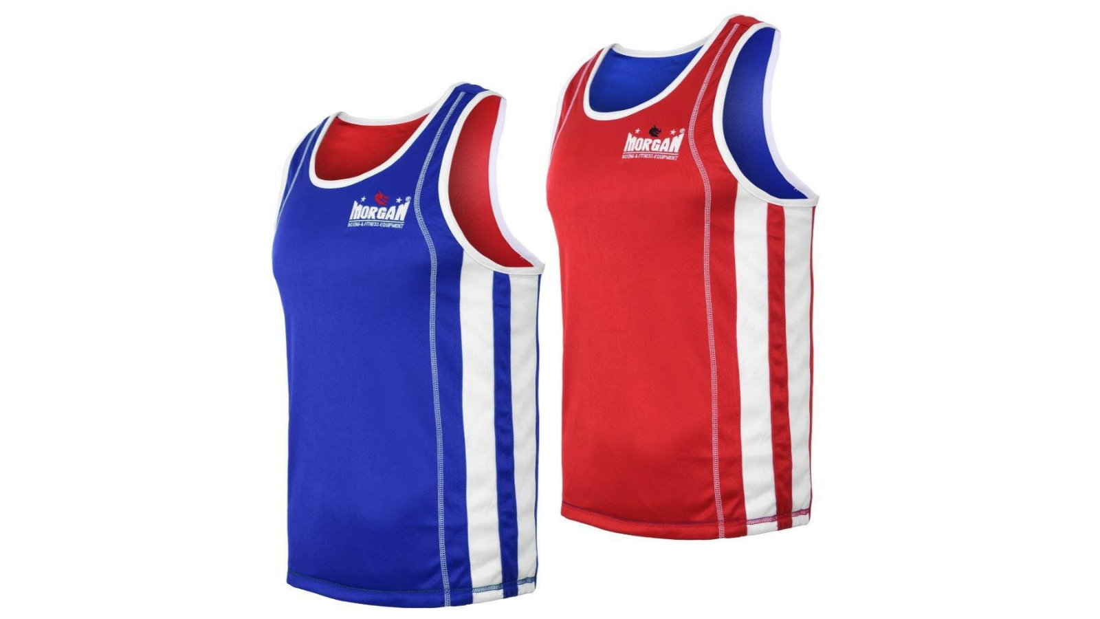 Morgan Sports Morgan Reversible Boxing Singlet - Large