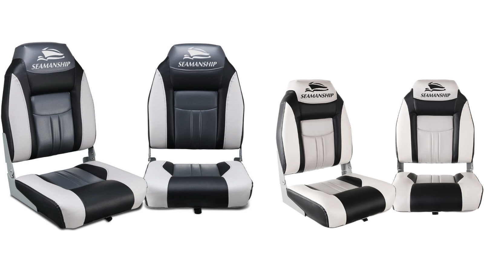 Seamanship 2x Swivel Boat Seats