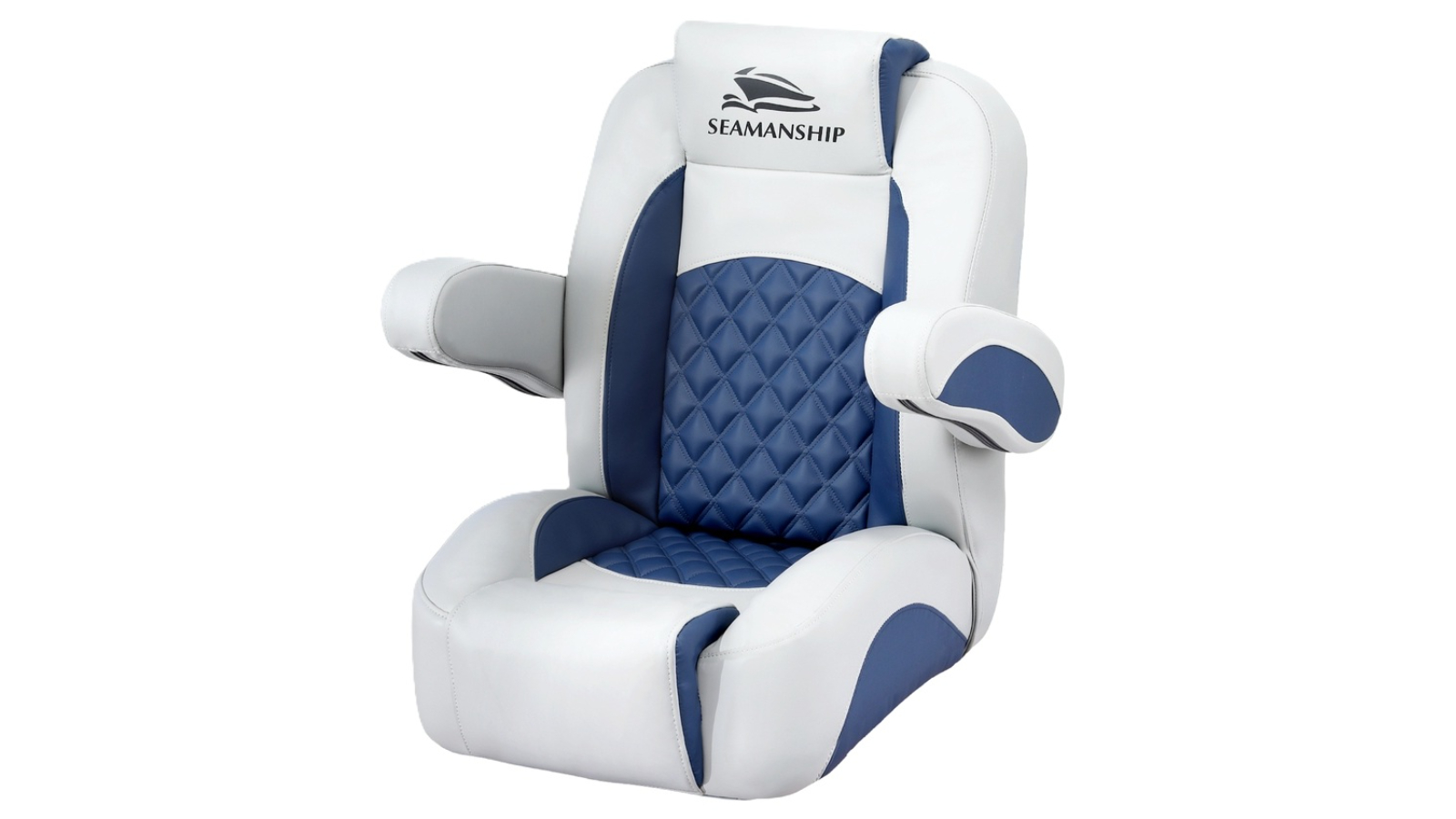 Seamanship Blue Reclining Captain Boat Seat