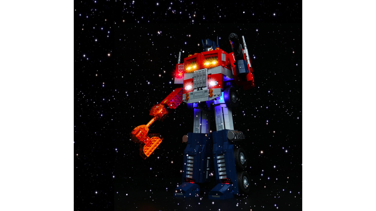 Brick Shine GC Light Kit for Lego Optimus Prime 10302 Classic Version