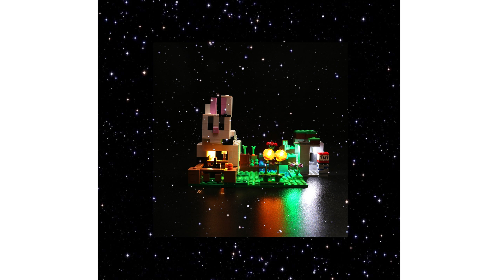 Brick Shine GC Light Kit for Lego The Rabbit Ranch 21181 Classic Version
