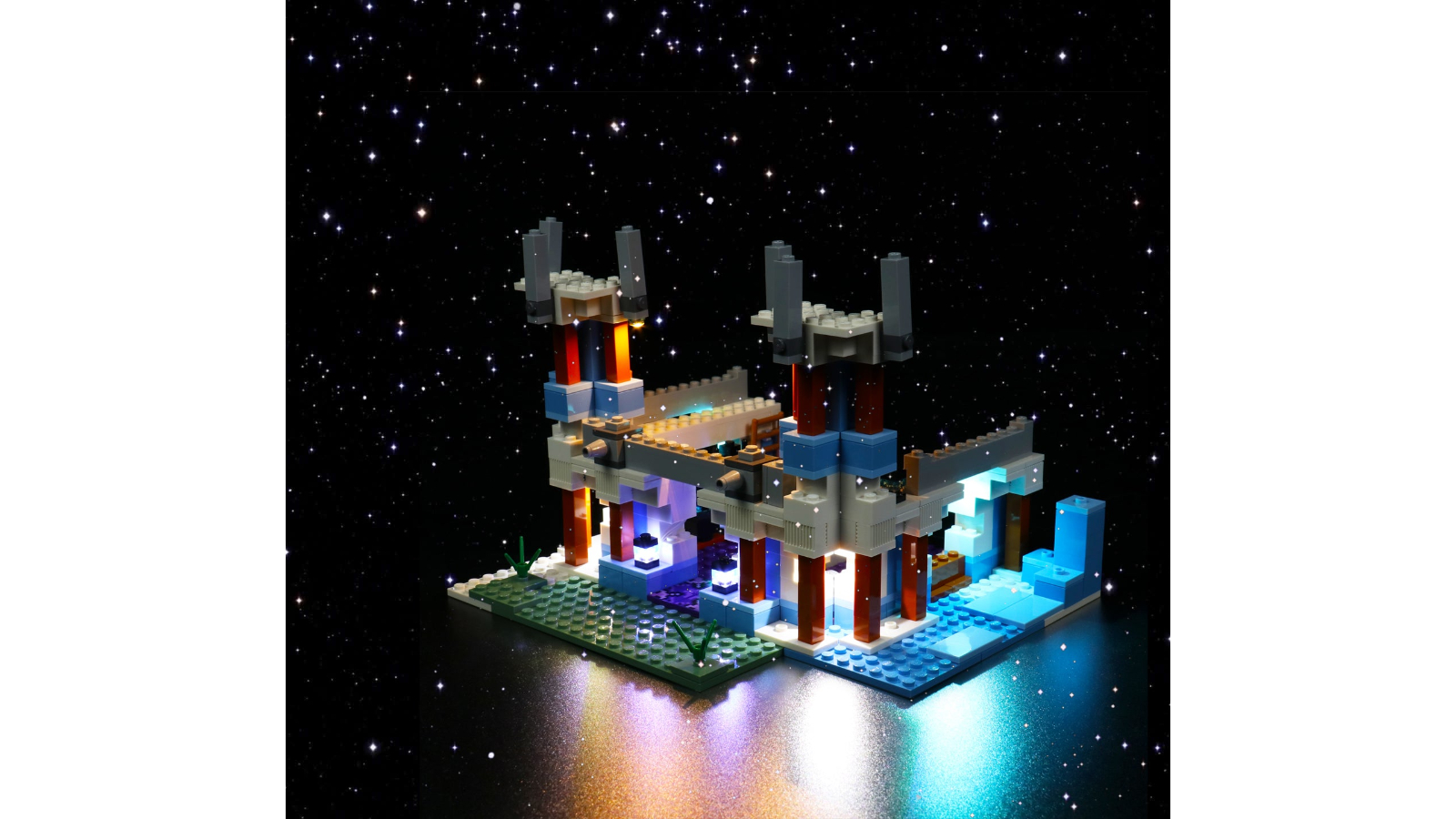 Brick Shine GC Light Kit for Lego The Ice Castle 21186 Classic Version