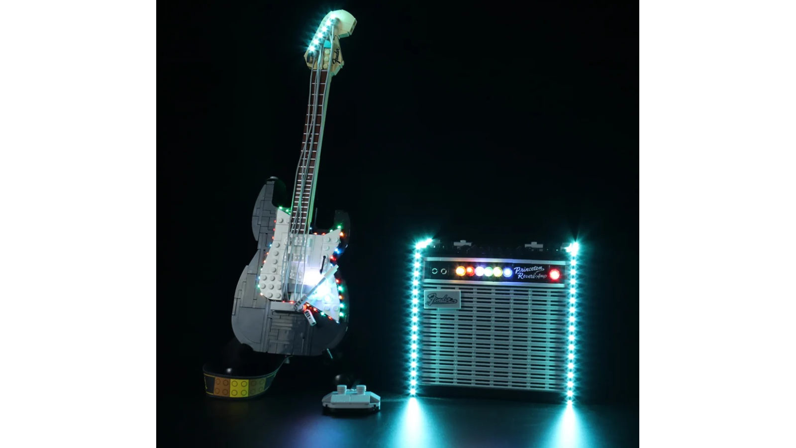 Brick Shine GC Light Kit for Lego Fender Stratocaster