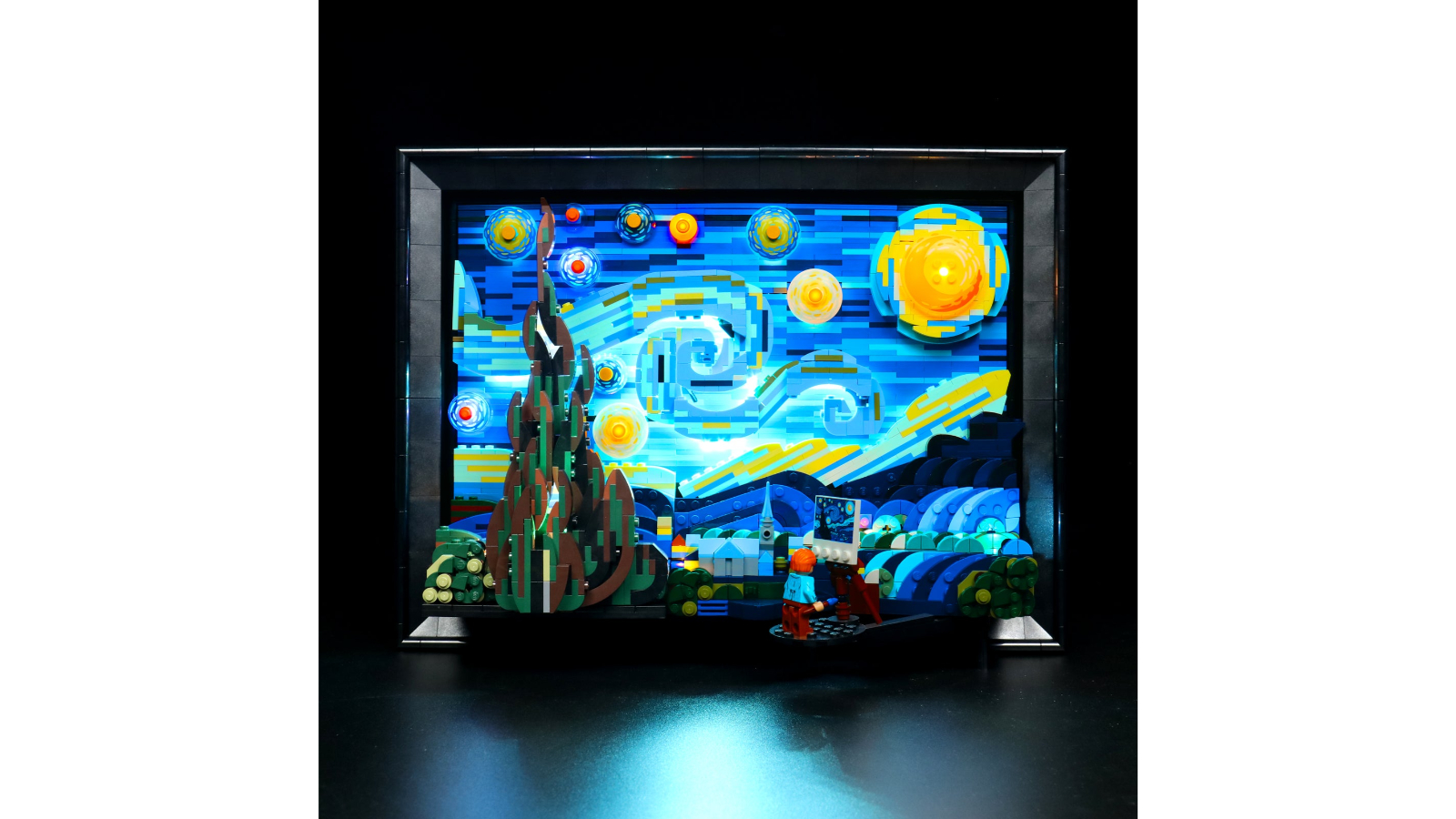 Brick Shine GC Light Kit for Lego Vincent Van Gogh - The Starry Night 21333 Classic Version