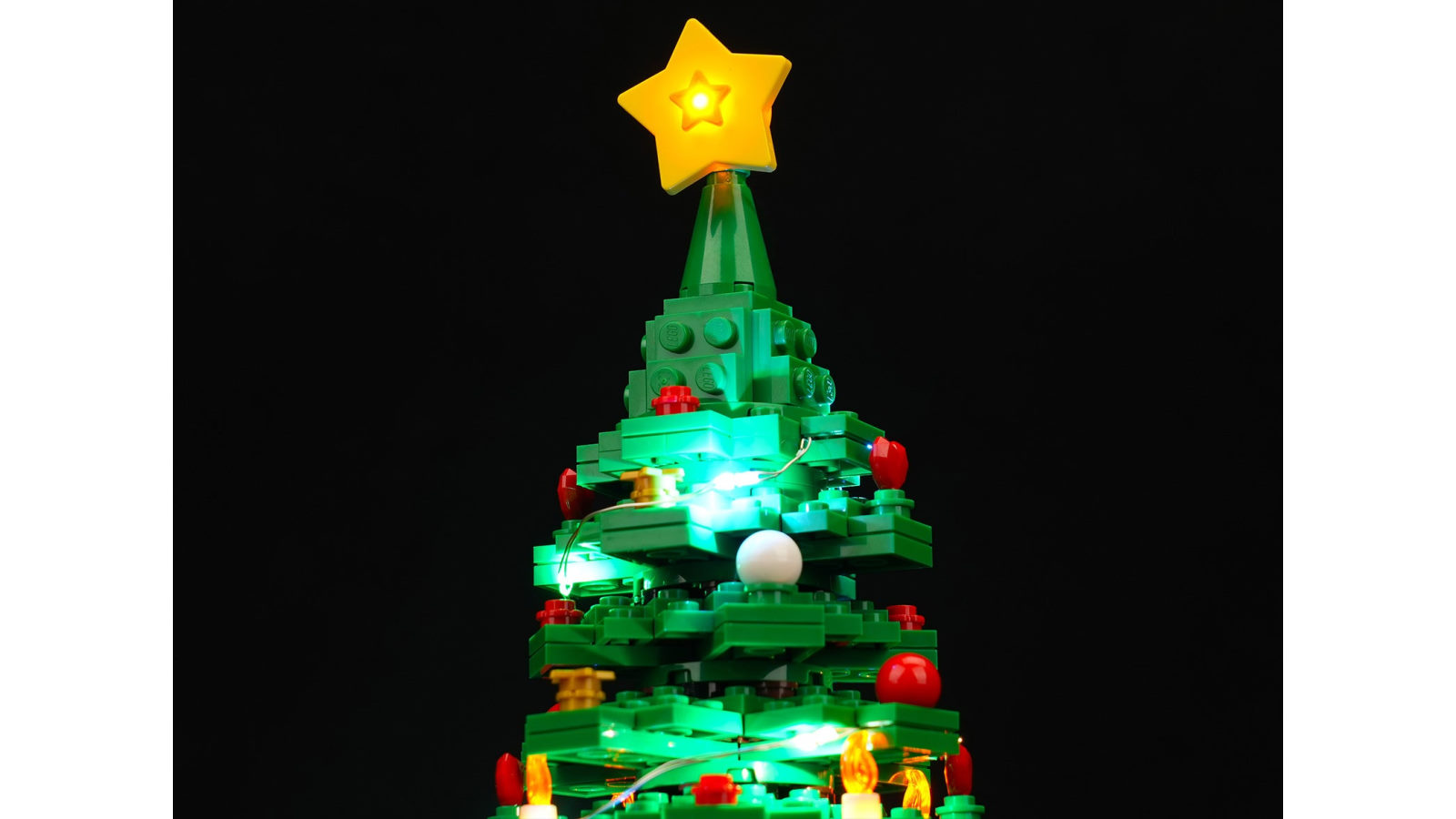 Brick Shine  GC Light Kit for LEGO Christmas Tree - Advanced Version