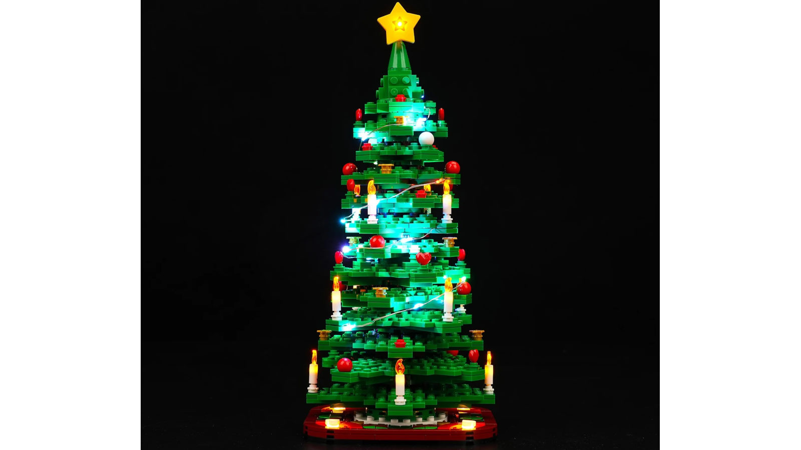 Brick Shine  GC Light Kit for LEGO Christmas Tree - Classic Version