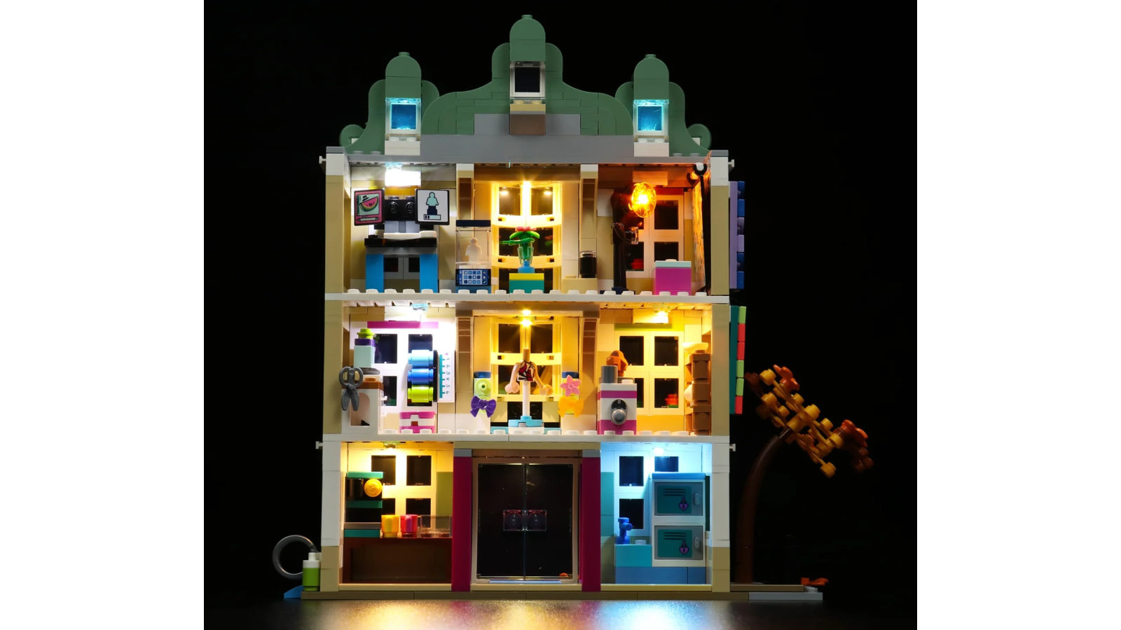Brick Shine GC Light Kit for LEGO Emma's Art School