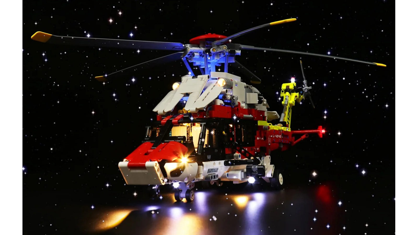 Brick Shine GC Light Kit for LEGO Airbus H175 Rescue Helicopter - Classic Version