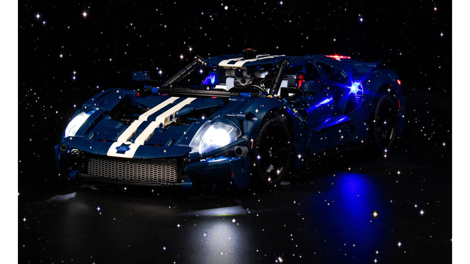 Brick Shine GC Light Kit for LEGO 2022 Ford GT - Classic Version
