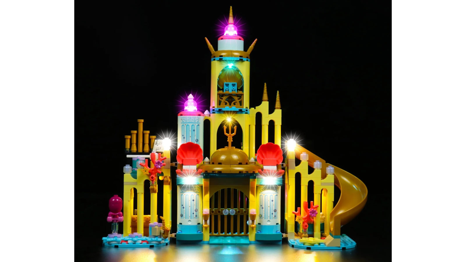 Brick Shine GC Light Kit for LEGO Ariel's Underwater Palace - Classic Version