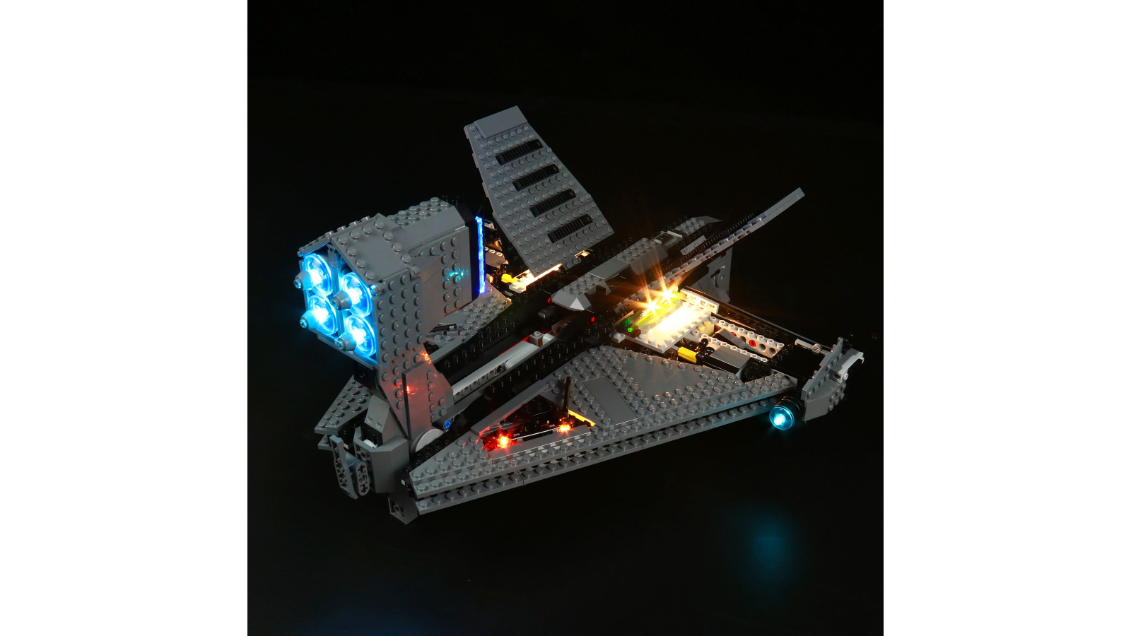 Brick Shine GC Light Kit for Lego The Justifier 75323 Classic Version