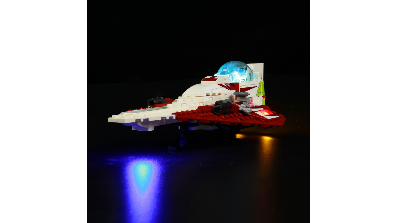 Brick Shine GC Light Kit for Lego Star Wars OBI-Wan Kenobi's Jedi Starfighter 75333 Classic Version