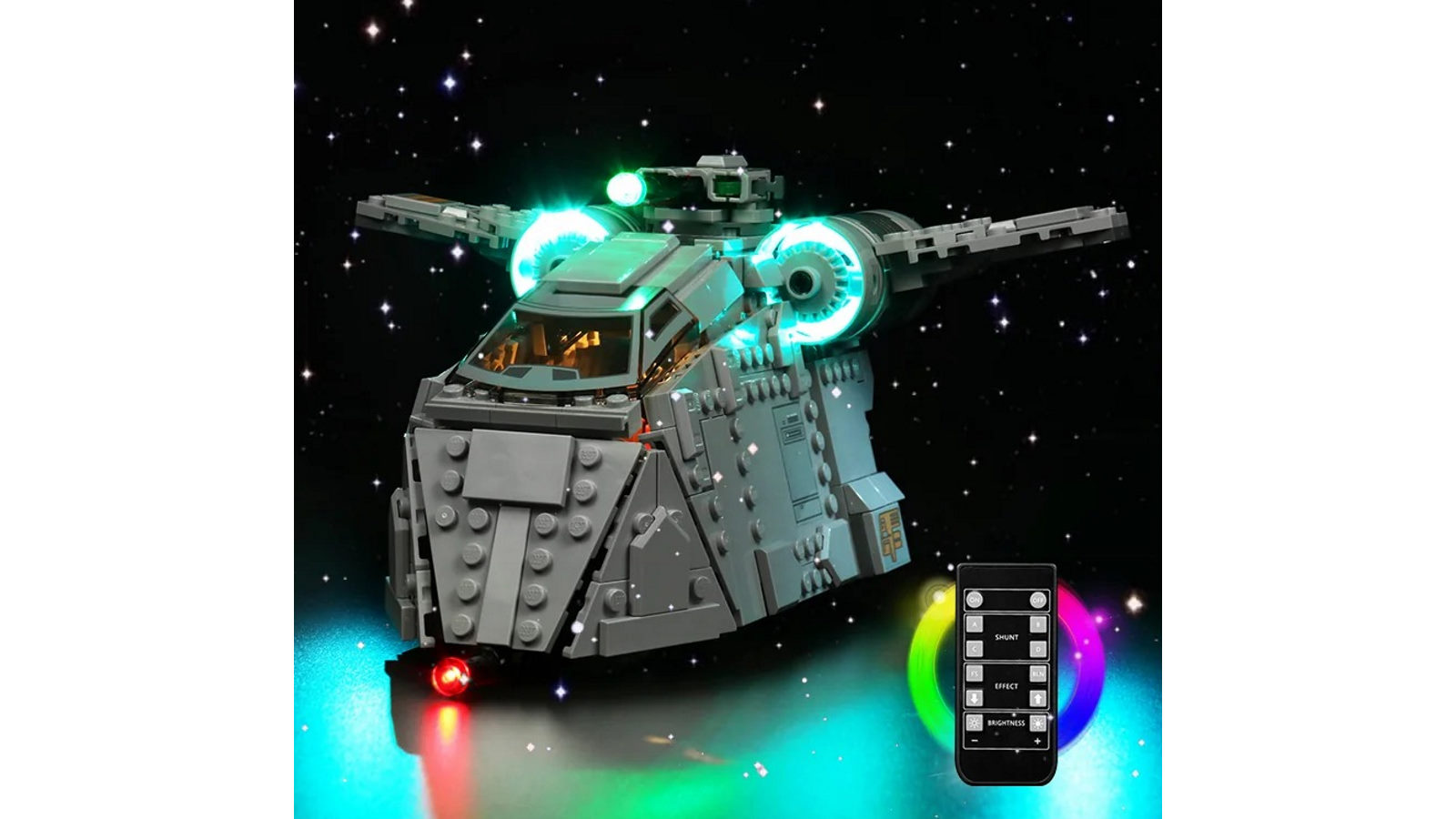 Brick Shine GC Light Kit for LEGO Ambush on Ferrix - Remoted Version
