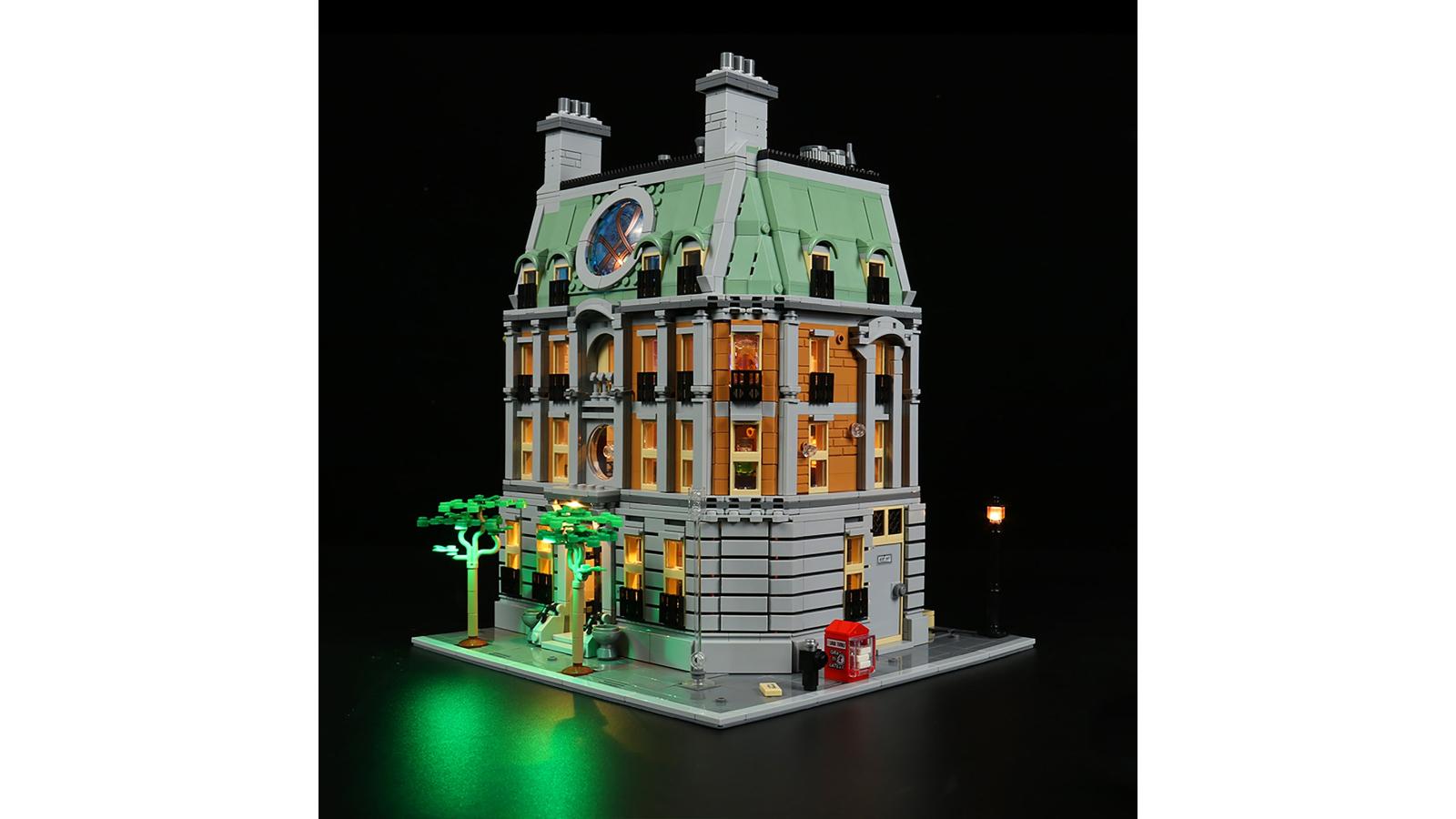 Brick Shine GC Light Kit for Lego Sanctum Sanctorum 76218 Advanced Version