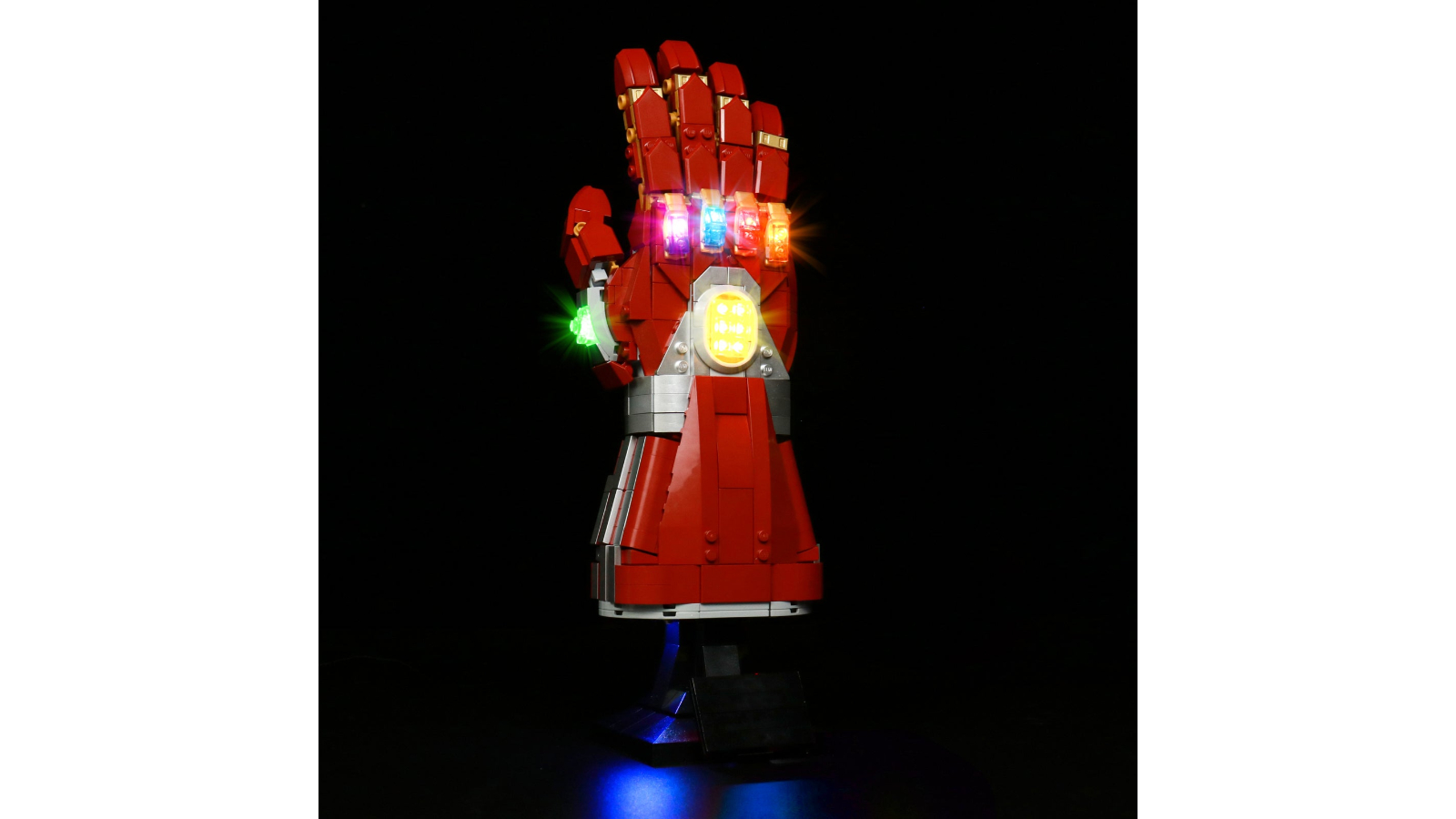 Brick Shine GC Light Kit for Lego Nano Gauntlet 76223 Classic Version