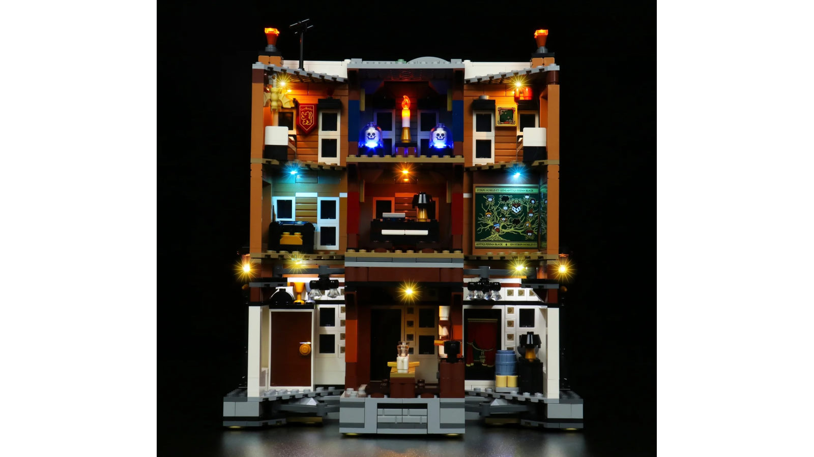 Brick Shine GC Light Kit for LEGO 12 Grimmauld Place - Classic Version