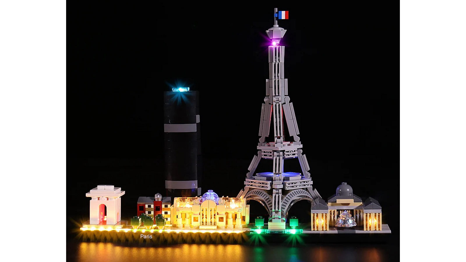 Brick Shine Light Kit for LEGO Architecture Paris
