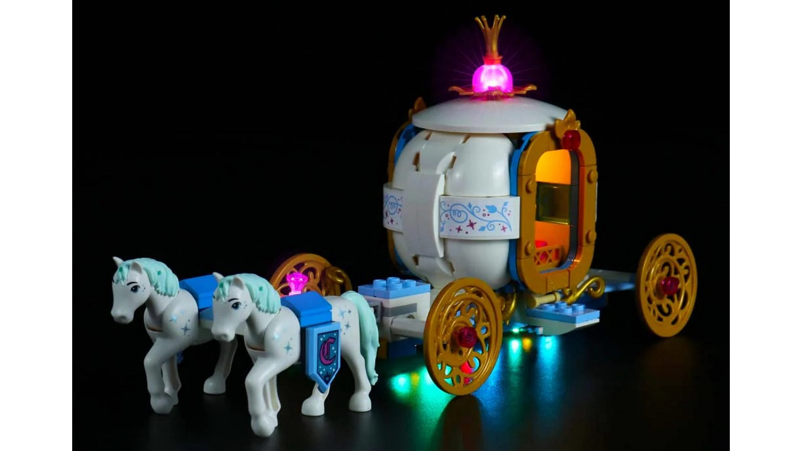 Brick Shine Light Kit for LEGO Cinderella's Royal Carriage - Classic Version