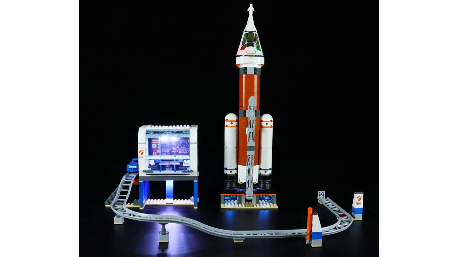 Brick Shine Light Kit for LEGO Deep Space Rocket and Launch Control