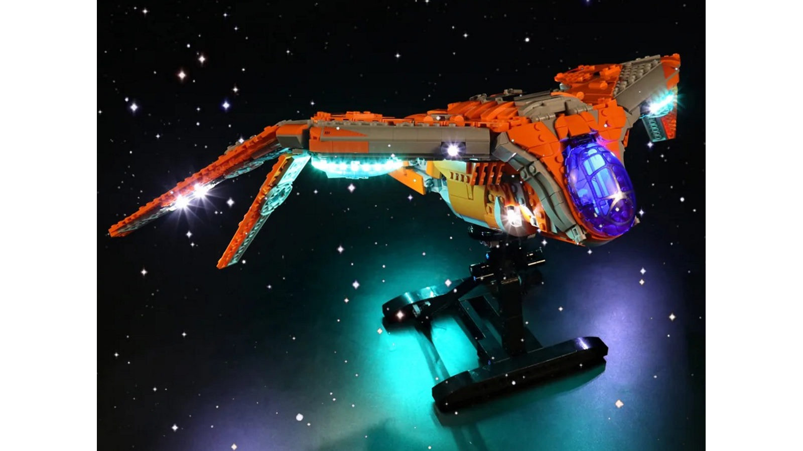 Brick Shine Light Kit for LEGO The Guardians' Ship - Classic Version
