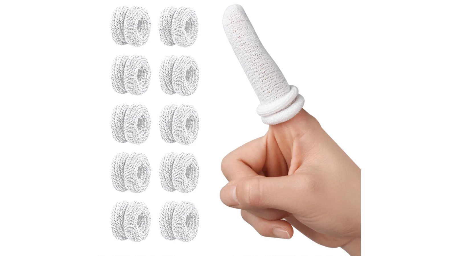 Caremax 10 Piece Finger Bandage Wraps