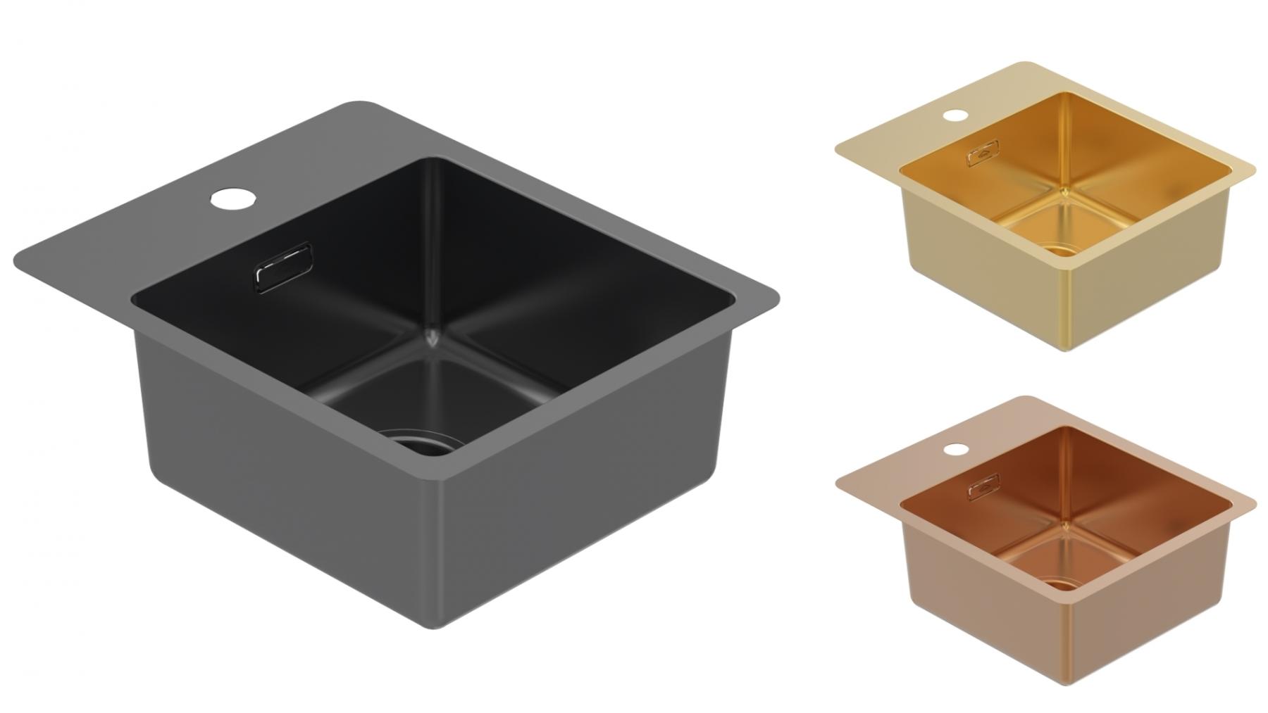 Abey BS2 Bar Sink with Tap Ledge