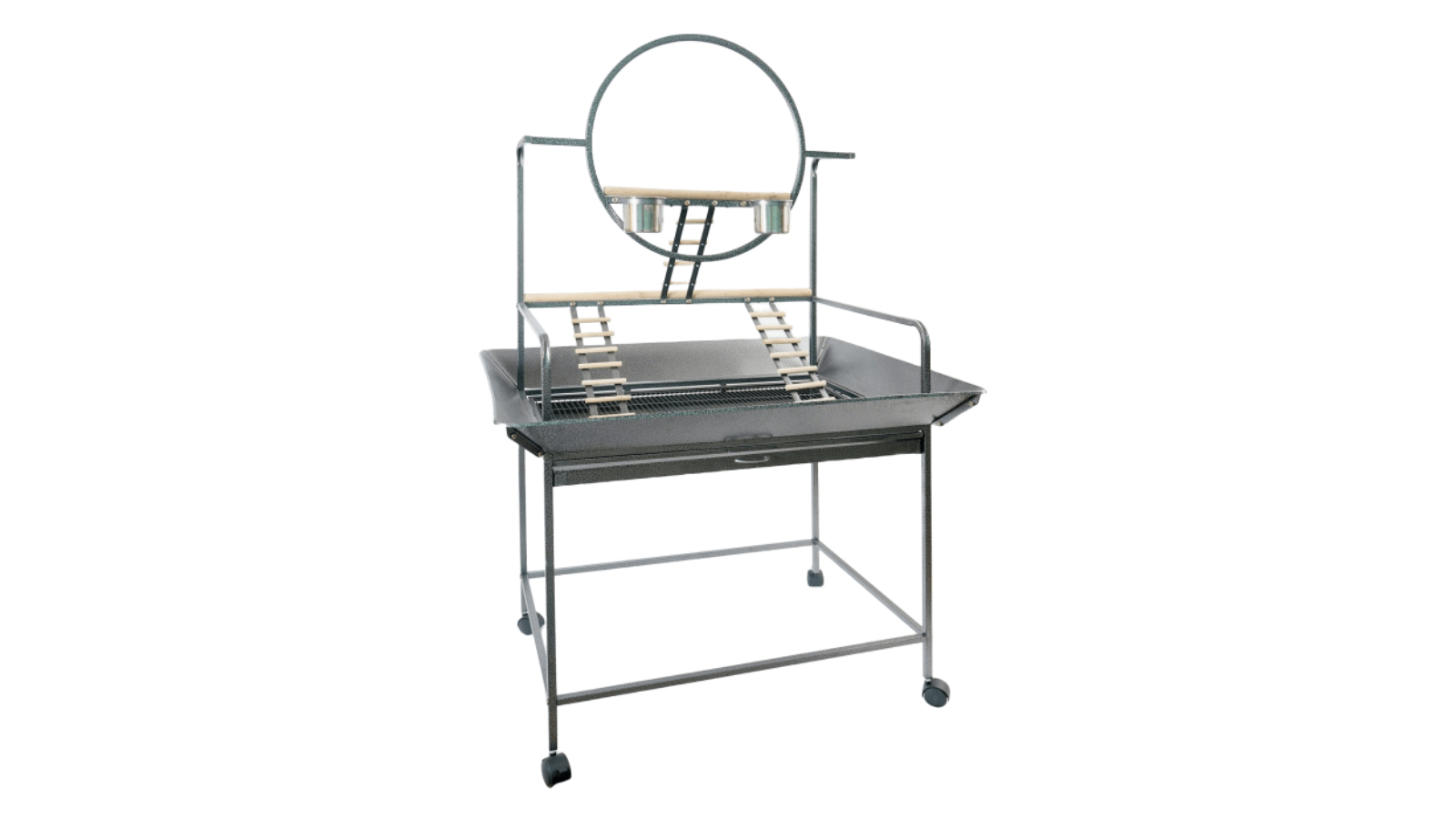 YES4PETS Bird Cage Playpen Gym Toy Stand with Ladder on Wheel - Large 