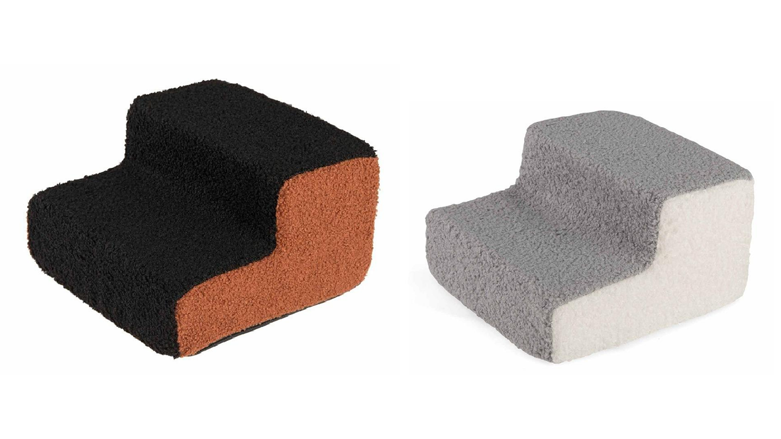 Costway 2-Step Dog Non-Slip Foam Ramp