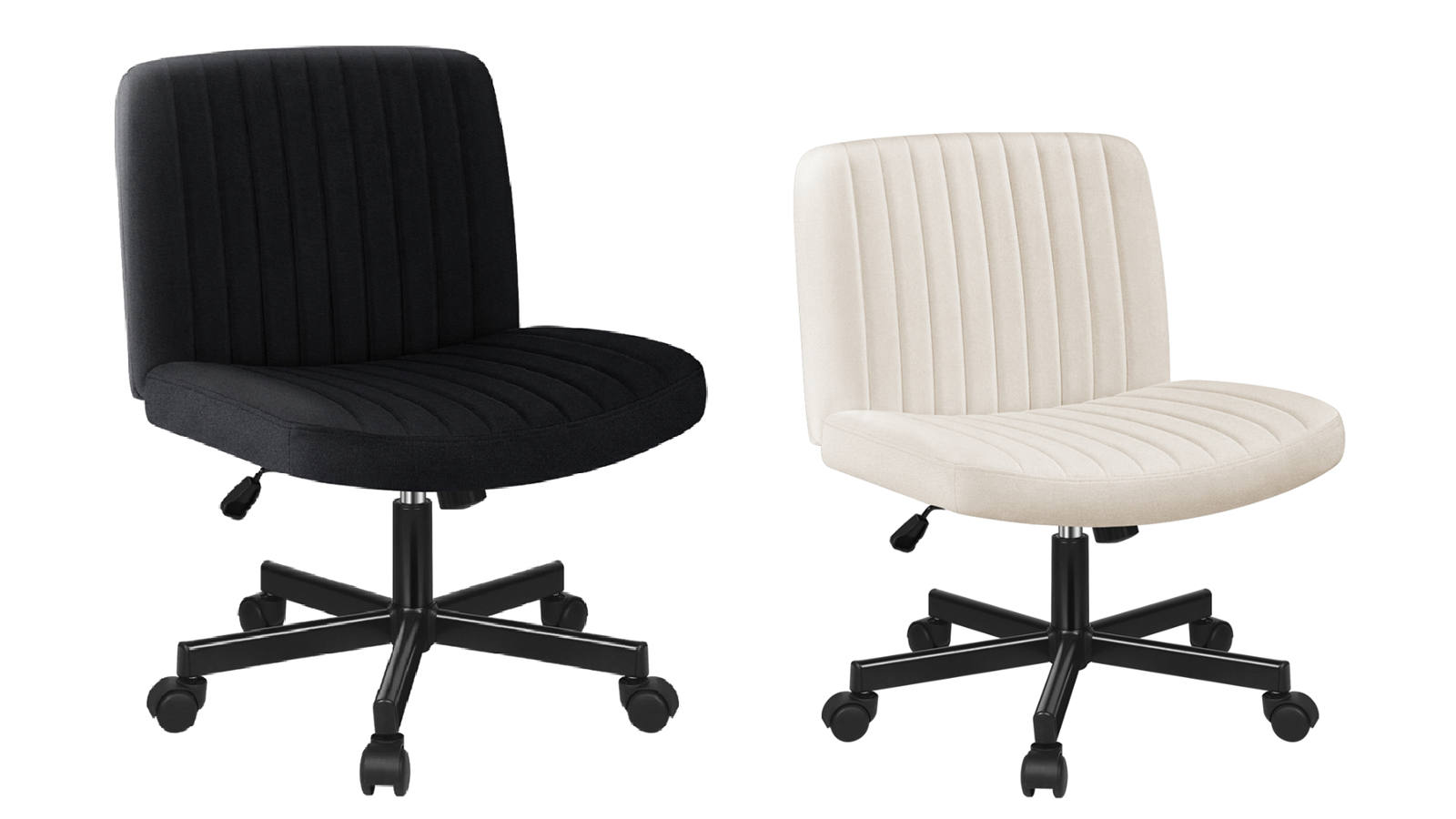 Alfordson Fabric Armless Office Chair