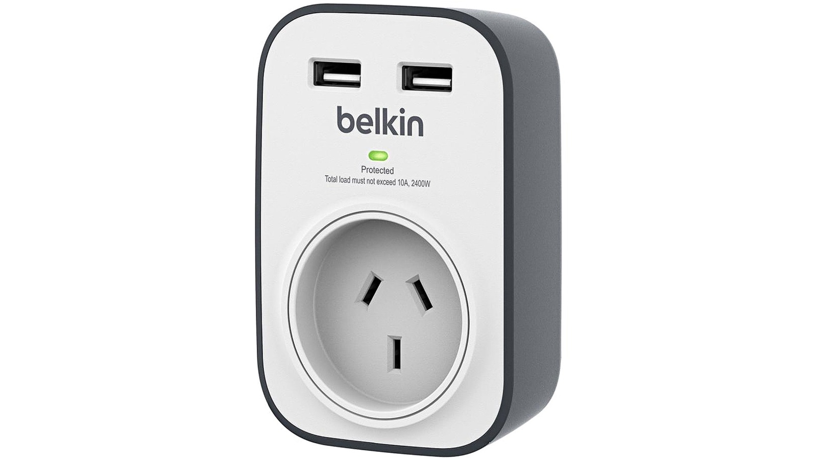 Belkin 1 Outlet Surge Protector With 2 USB