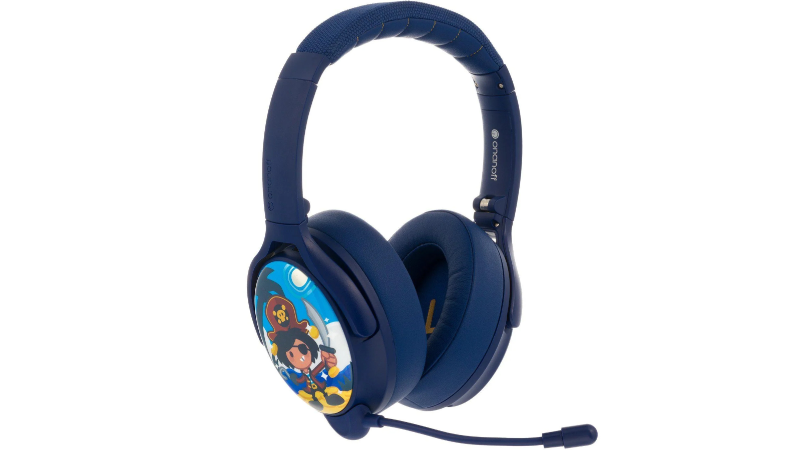 BuddyPhones Cosmos Plus ANC Wireless Headphone - Deep Blue