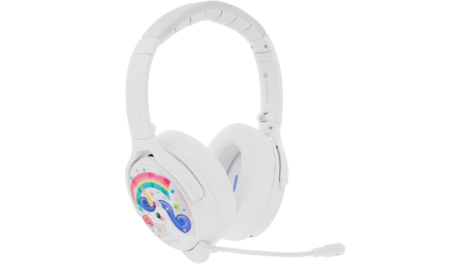BuddyPhones Cosmos Plus ANC Wireless Headphone - Snow White