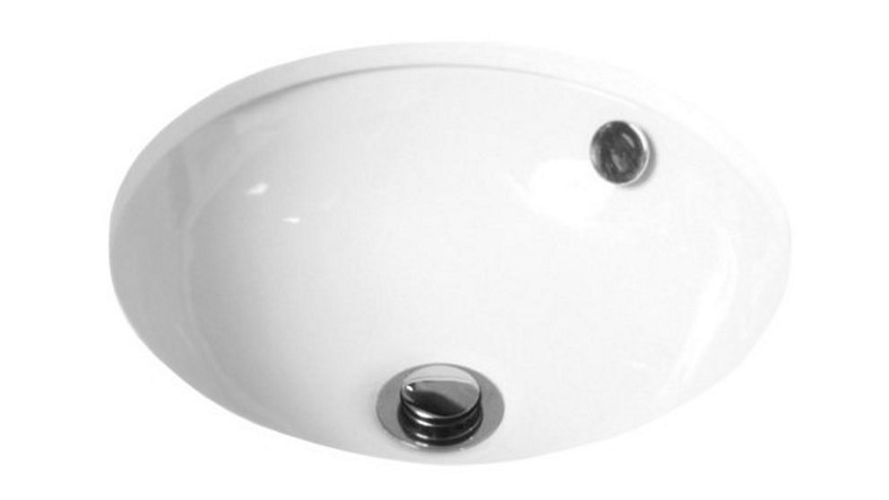ADP Round Under-Counter Basin - Gloss White