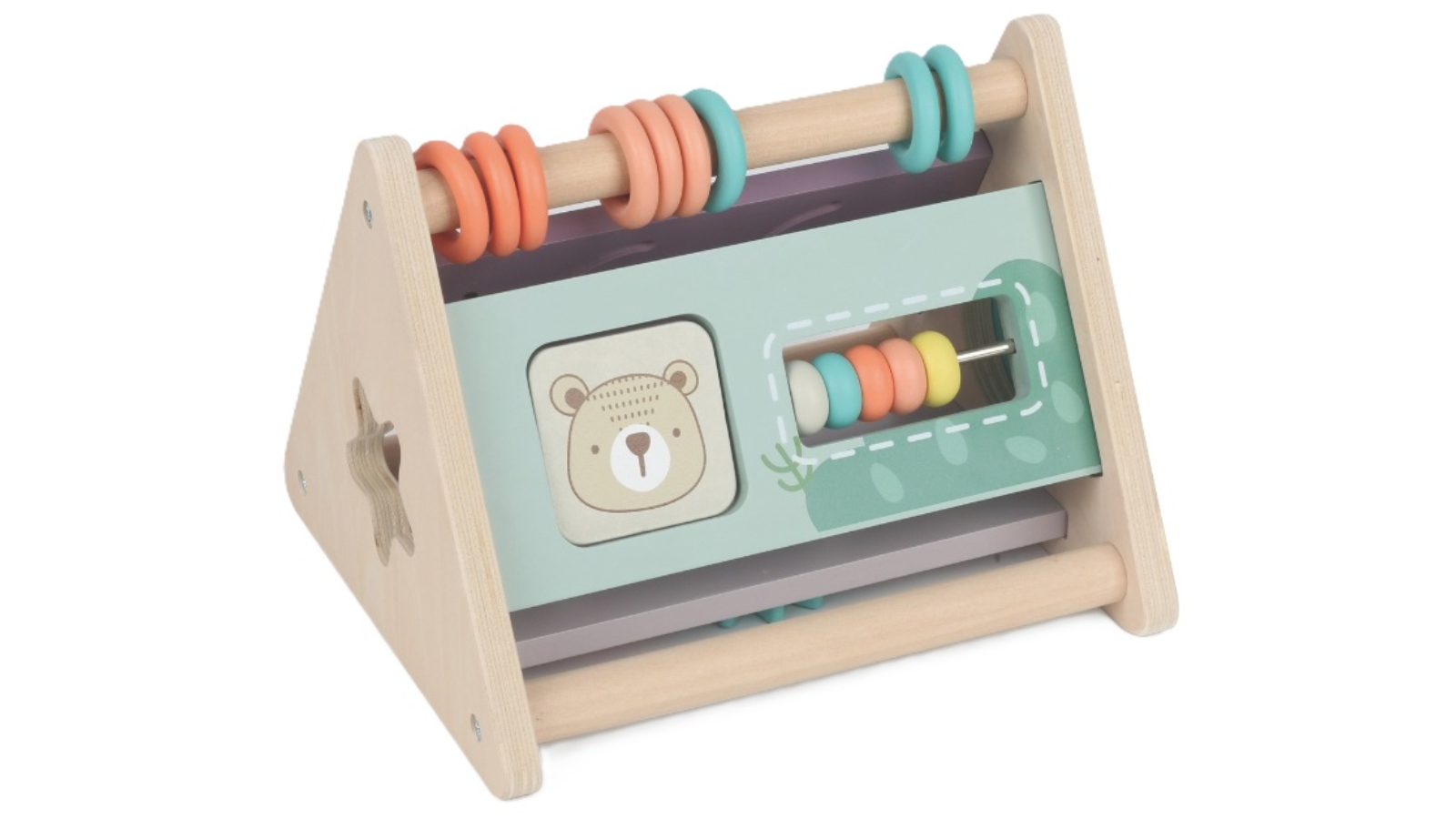 Bubble Wooden Activity Triangle