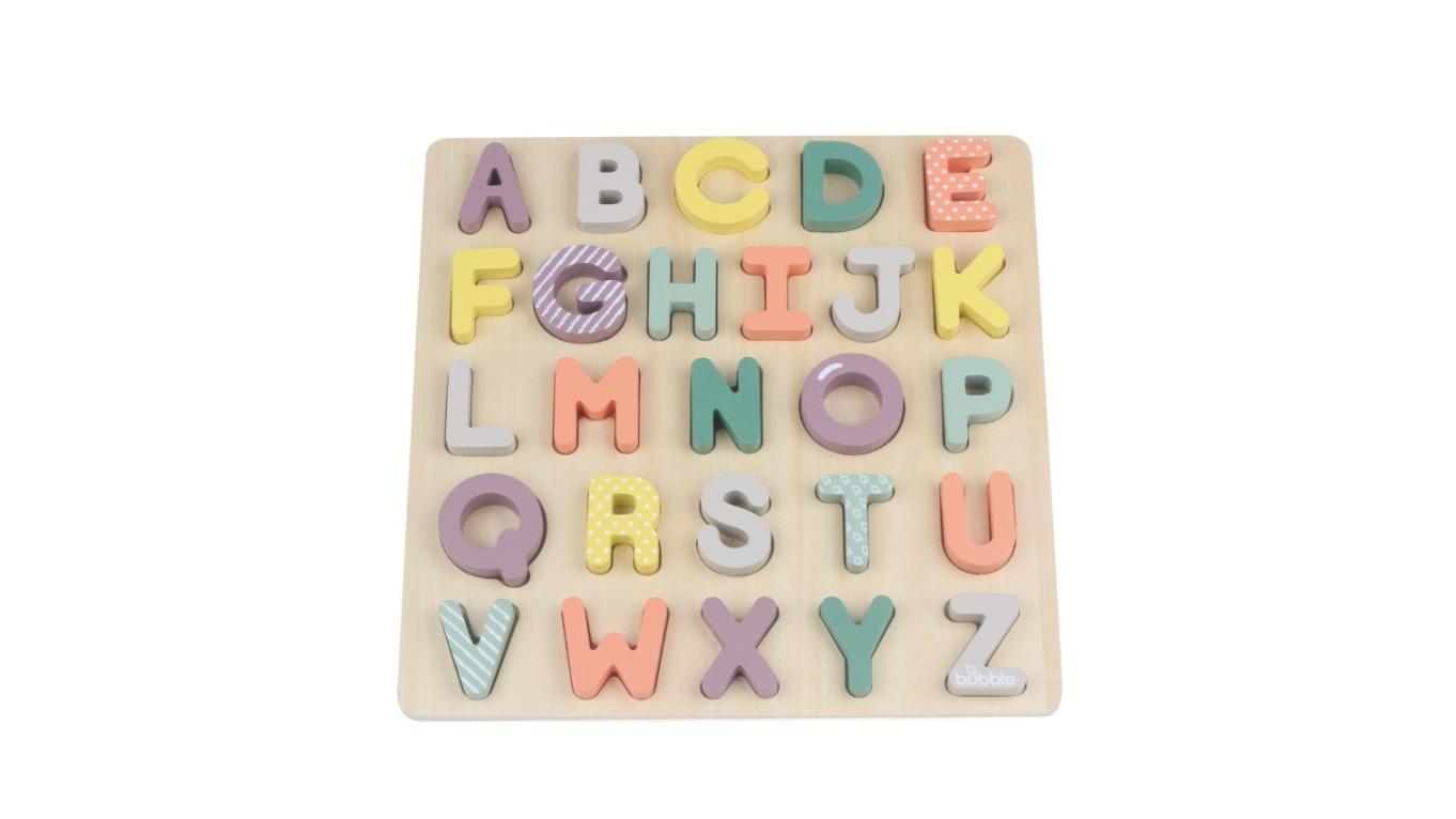 Bubble Wooden Alphabet Puzzle