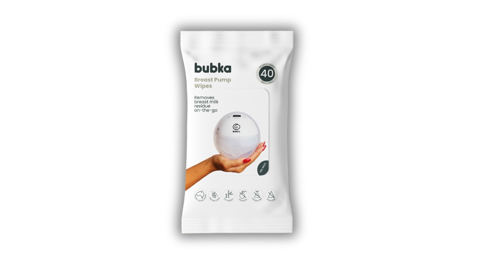 Bubka Breast Pump Wipes