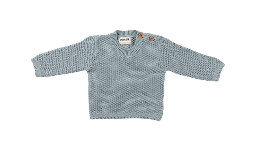 Ponchik Jade Bubble Knit Jumper - 0-3 months