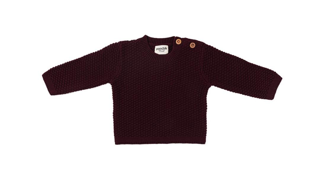 Ponchik Ruby Bubble Knit Jumper - 3-6 months