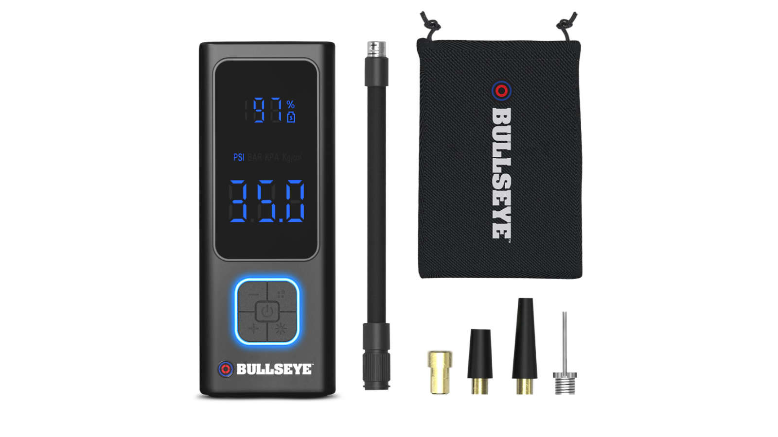 As Seen On TV Bullseye Pocket Mini Powerful, Portable Tyre and Air Inflator