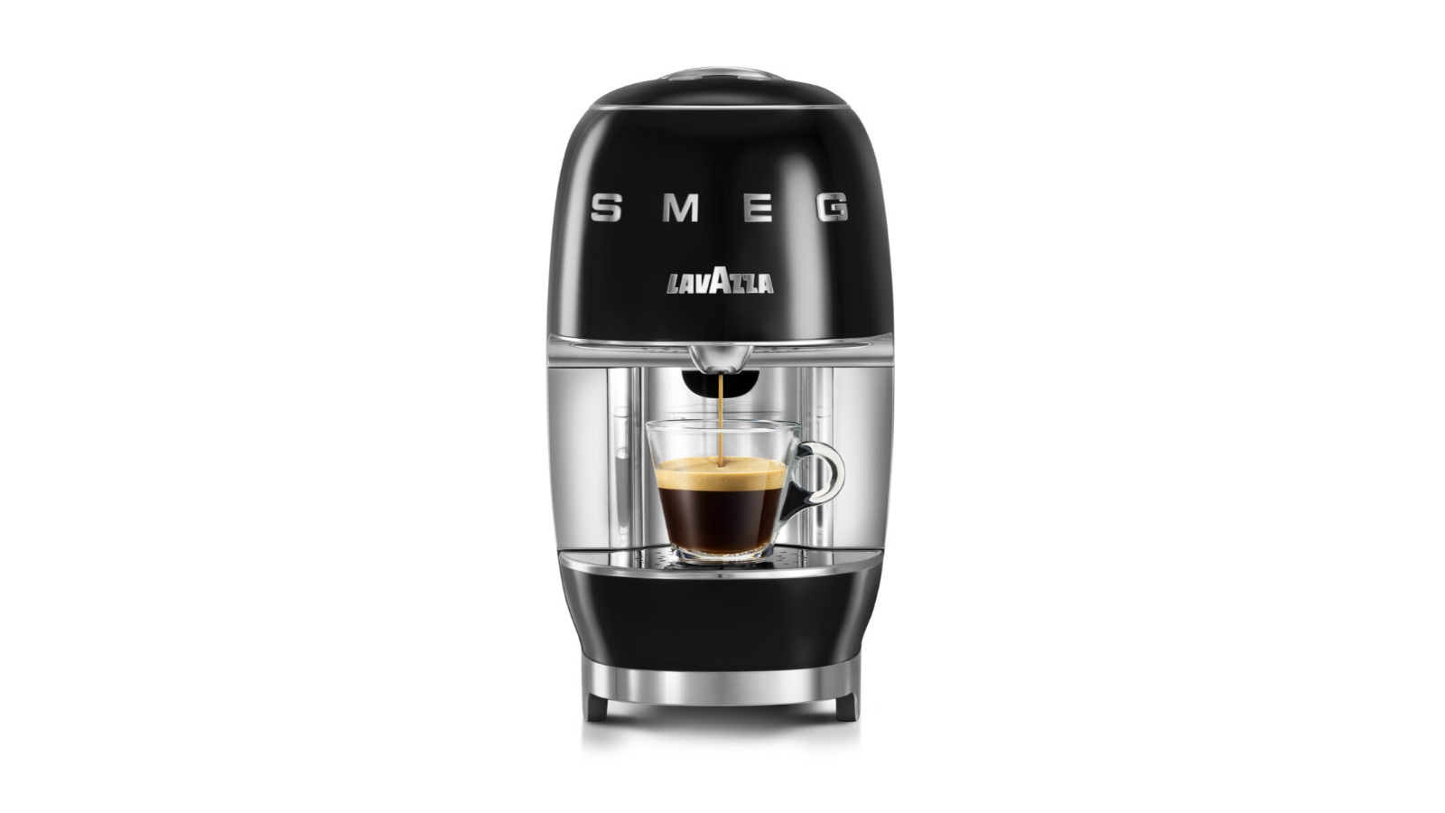 Lavazza SMEG A Modo Mio Capsule Coffee Machine Black