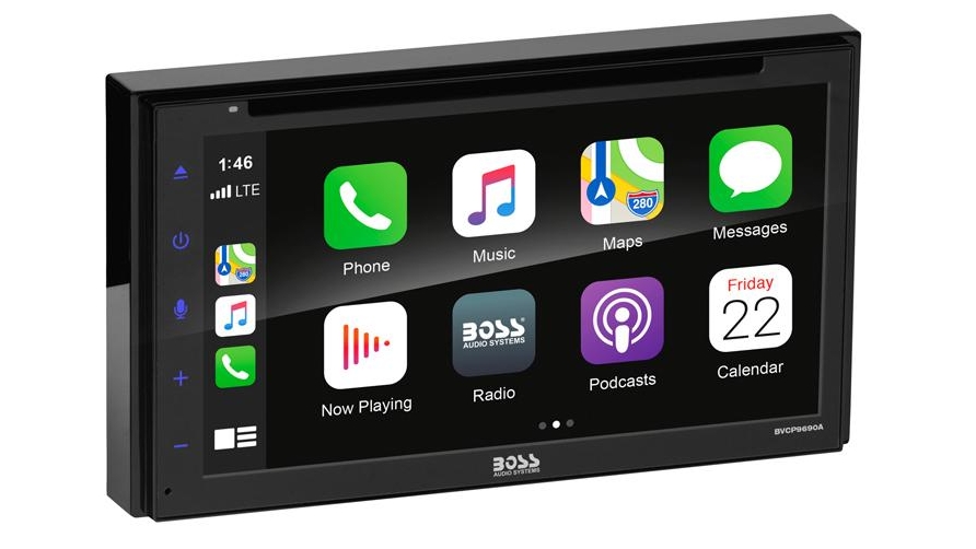 Boss Audio BVCP9690A 6.75" DVD Apple CarPlay Android Auto Bluetooth
