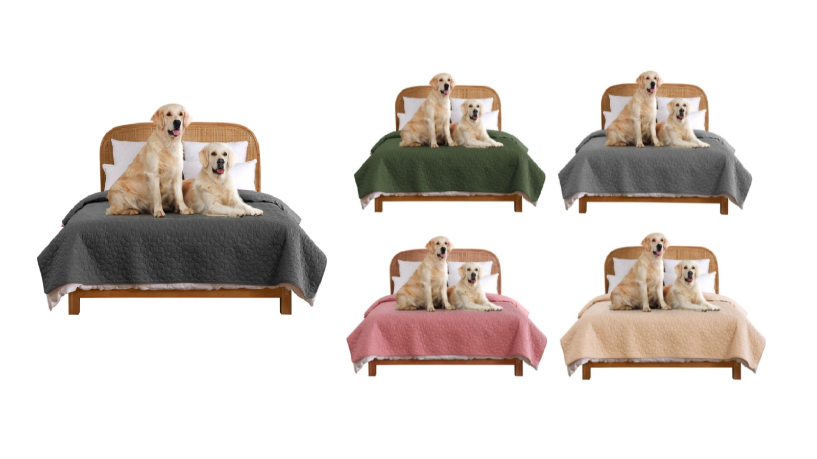 Charlie's Sofur Dog King/Super King Bed Cover
