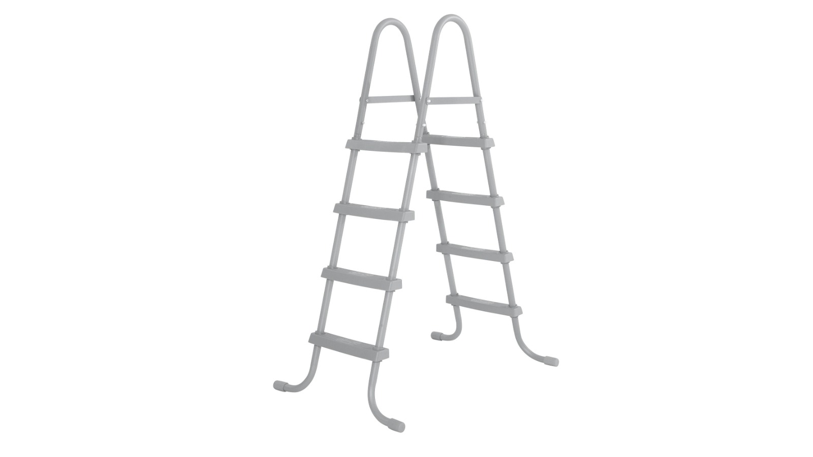 Bestway 122cm Metal Frame Pool Ladder - Grey