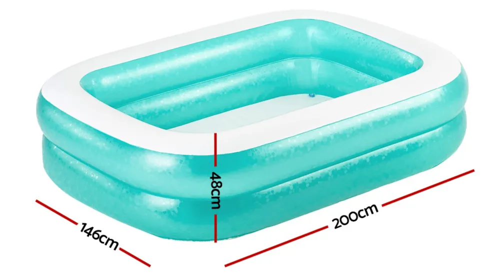 Bestway Kids Play Inflatable Swimming Pool - Rectangular | Harvey Norman