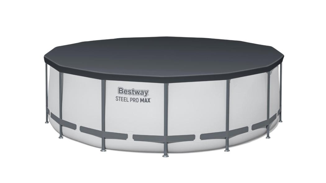 Bestway 427 x 427 x 122cm Steel Frame Swimming Pool